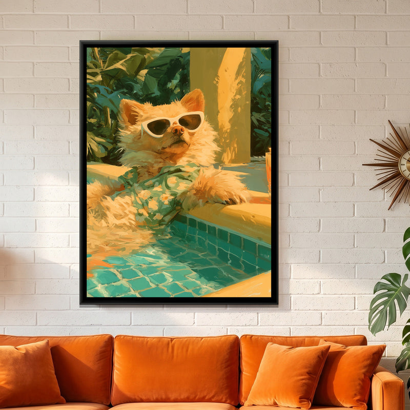Dog in Sunglasses