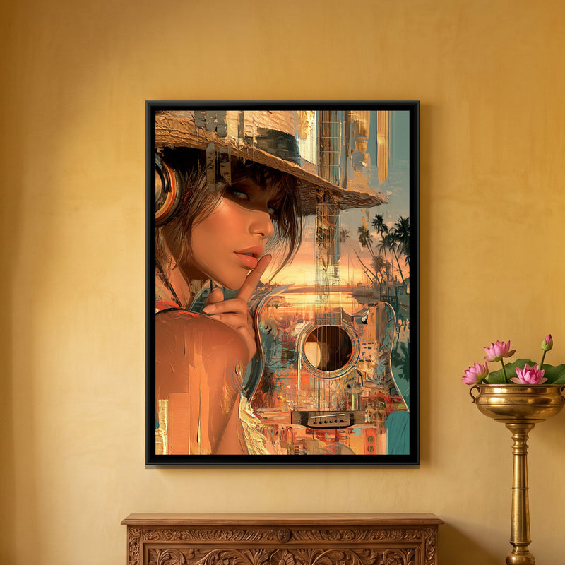 Woman with Guitar