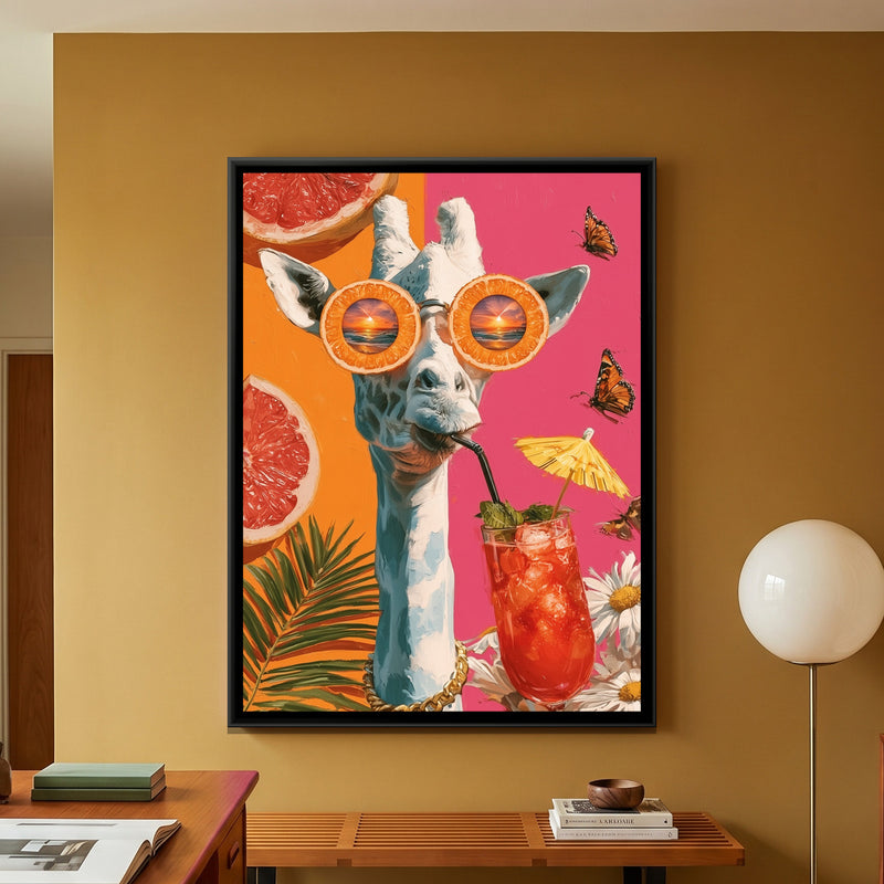 Giraffe in Sunglasses