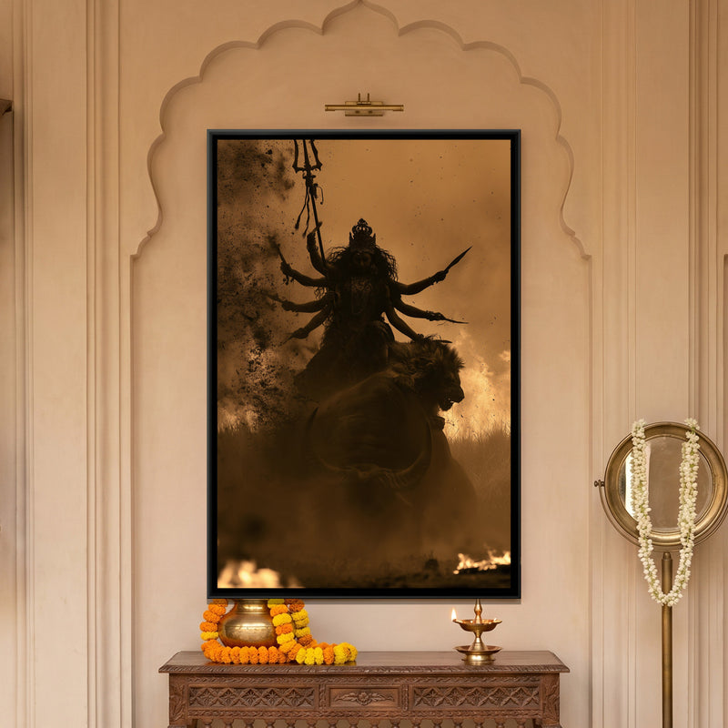 Maa Durga and Mahishasura