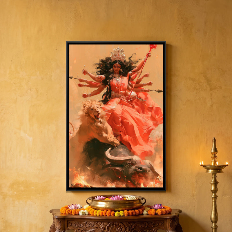 Maa Durga and Mahishasura