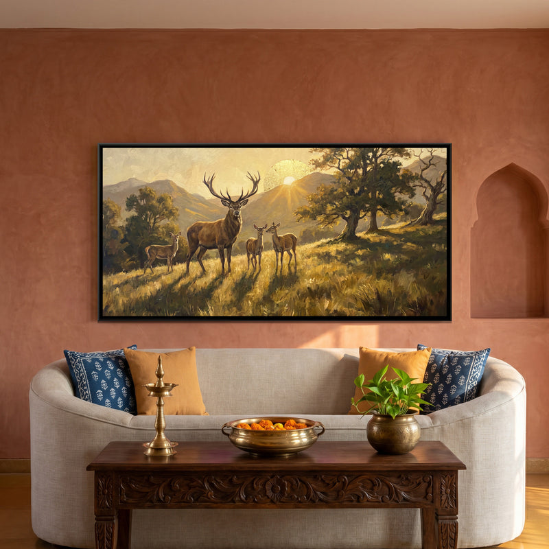 Stag at Sunrise