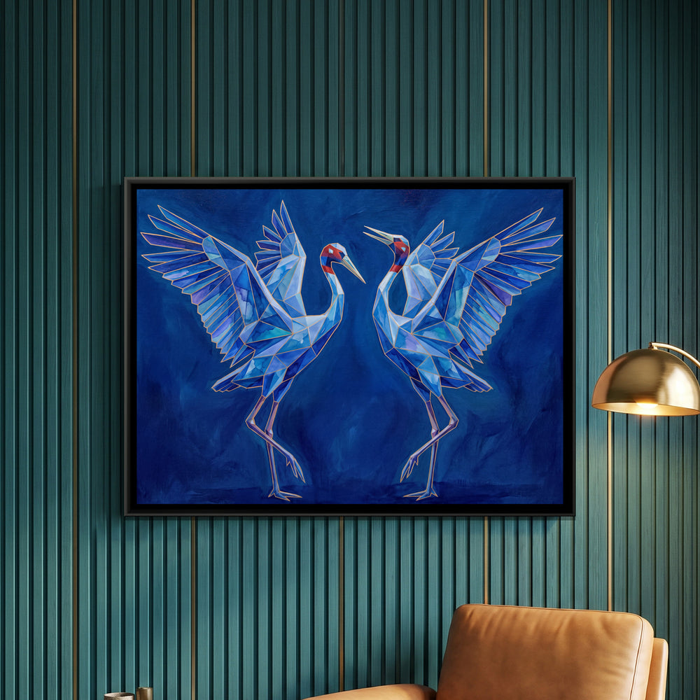 Cranes & Herons wall art