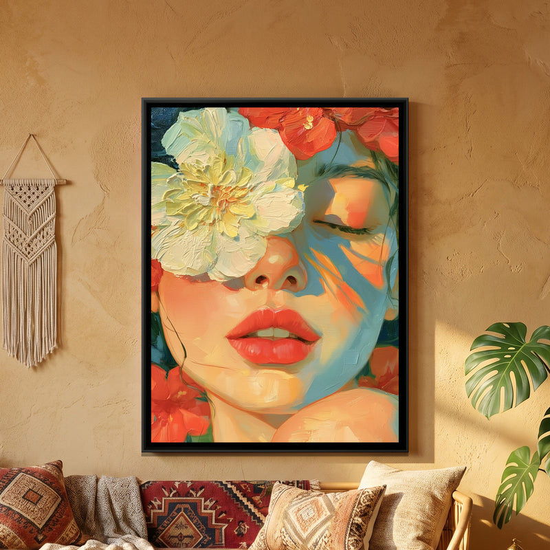 Woman with Flowers