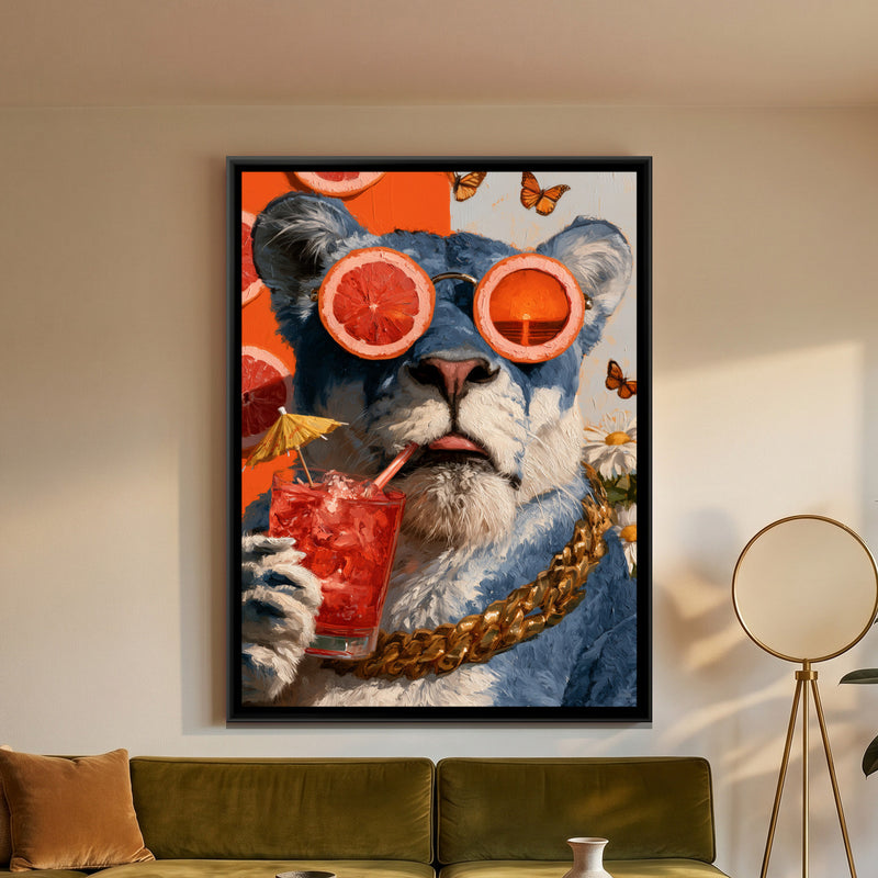 Lioness in Sunglasses