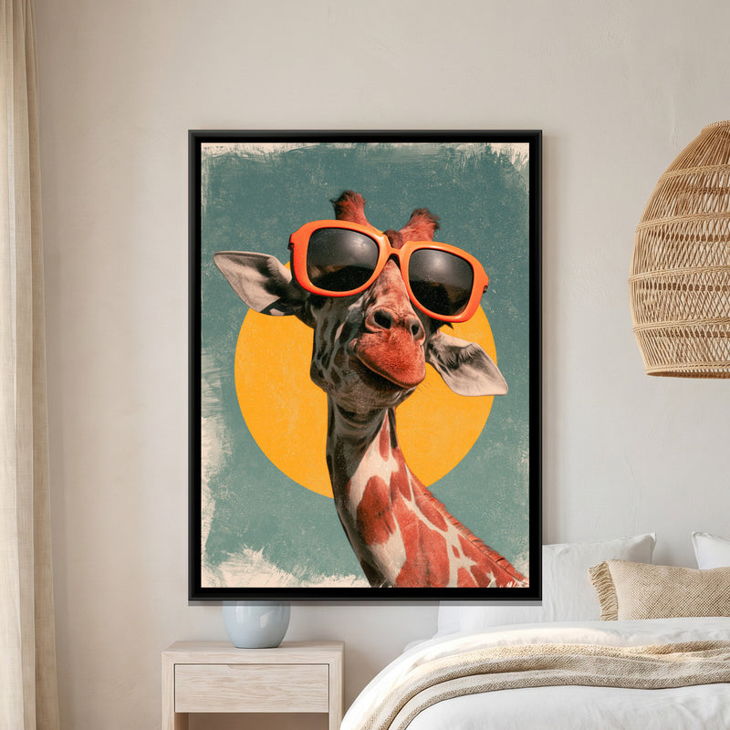 Giraffe in Sunglasses