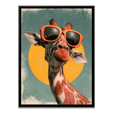 Giraffes & Zebras wall art