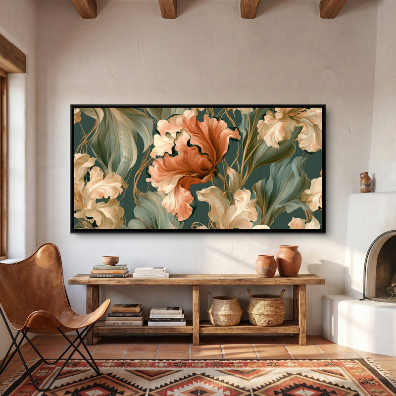 Art Nouveau Lilies