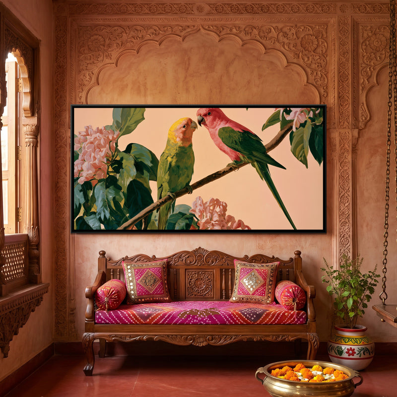 Two Parrots