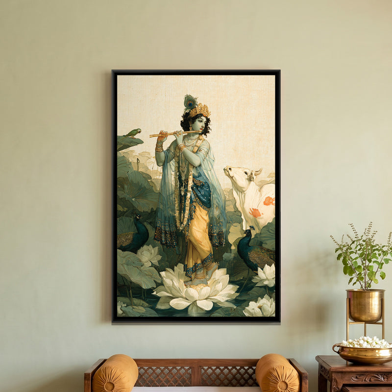 Shri Krishna on Lotus