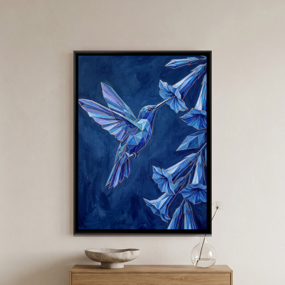 Hummingbirds wall art